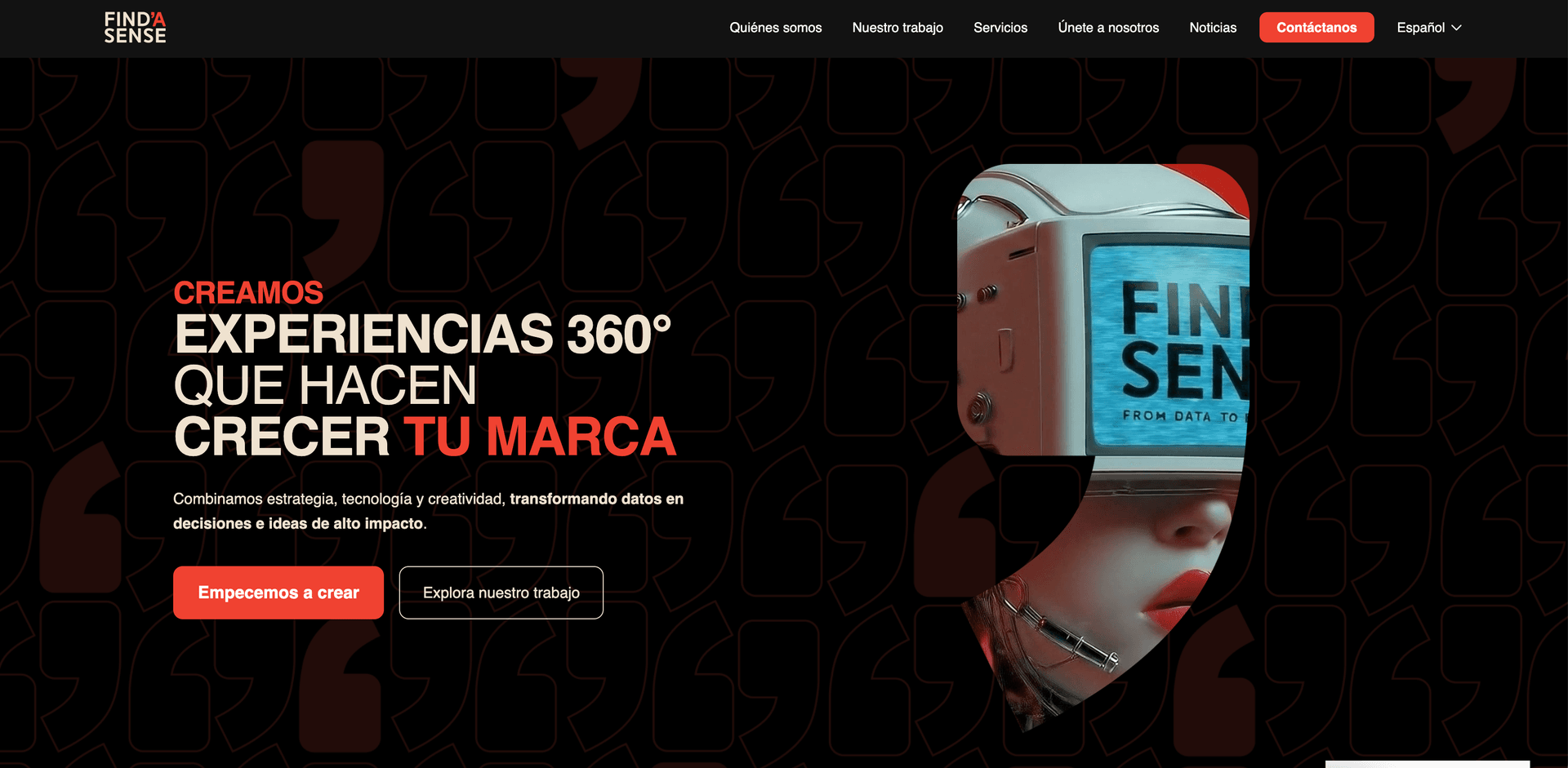 Findasense Website Preview