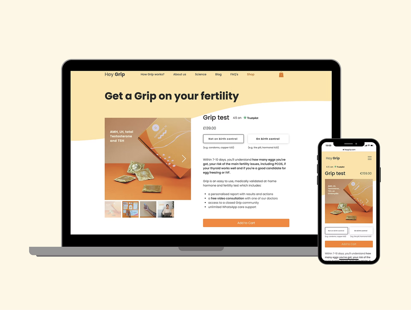 Grip: Health Tech E-commerce