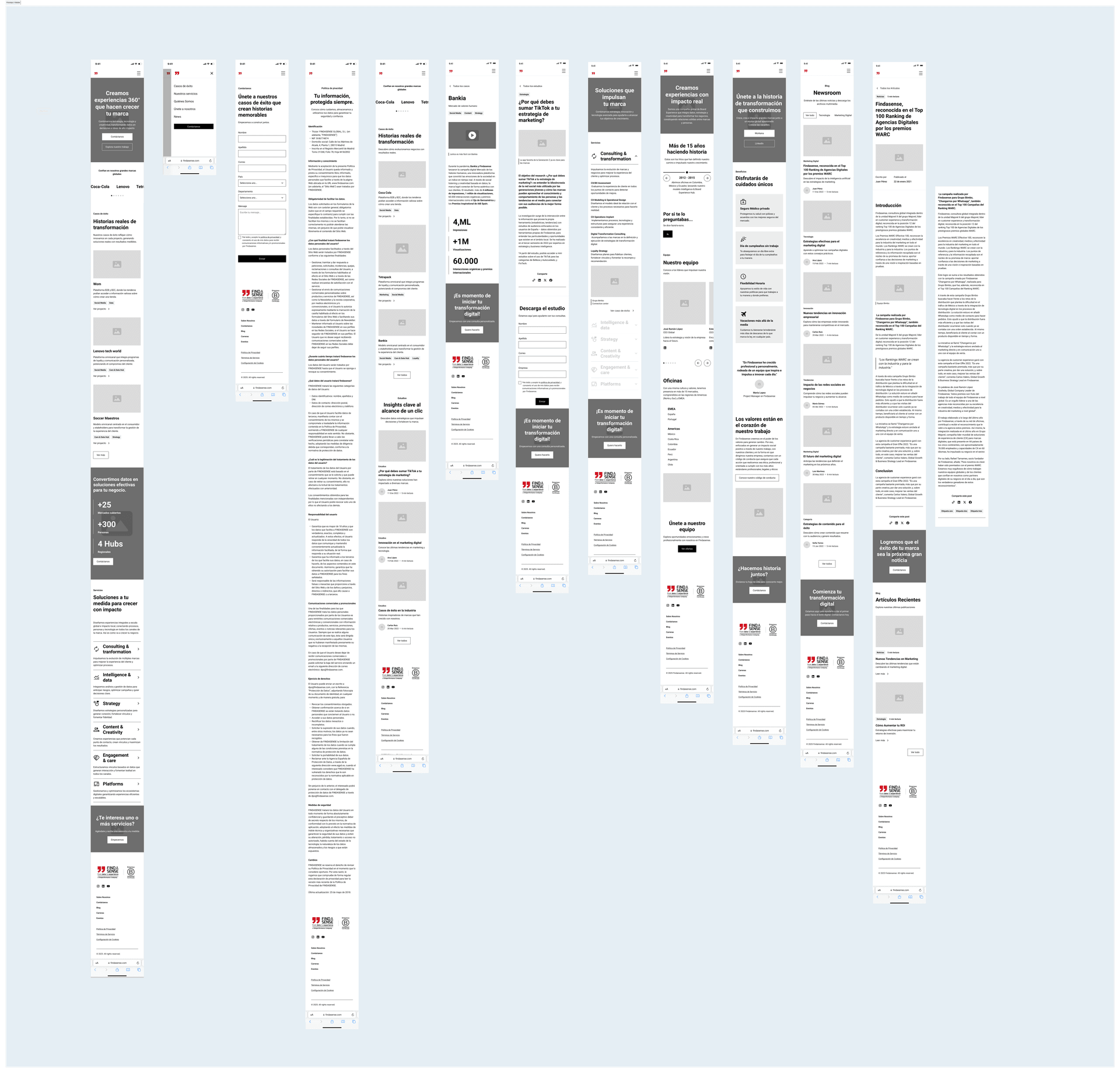 Wireframe Low-Fi Mobile