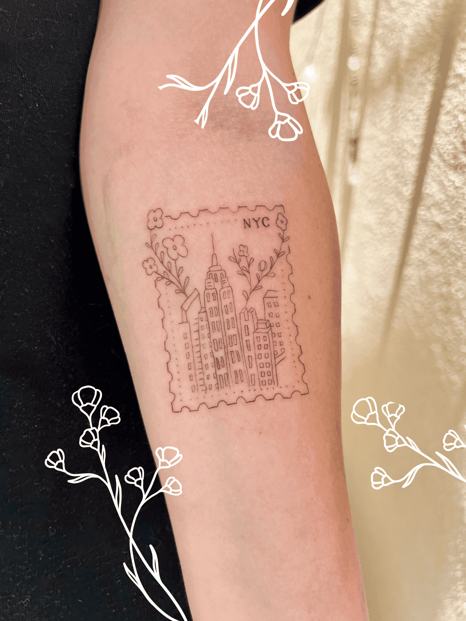 Tattoo NY Stamp