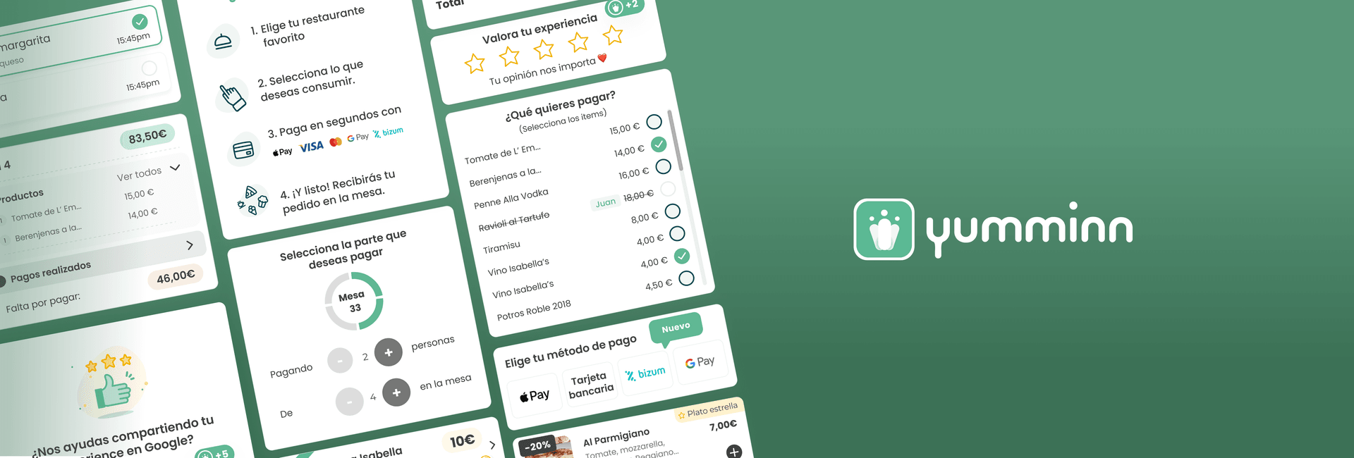 Yumminn: Rediseñando la Experiencia de Pago en Restaurantes
